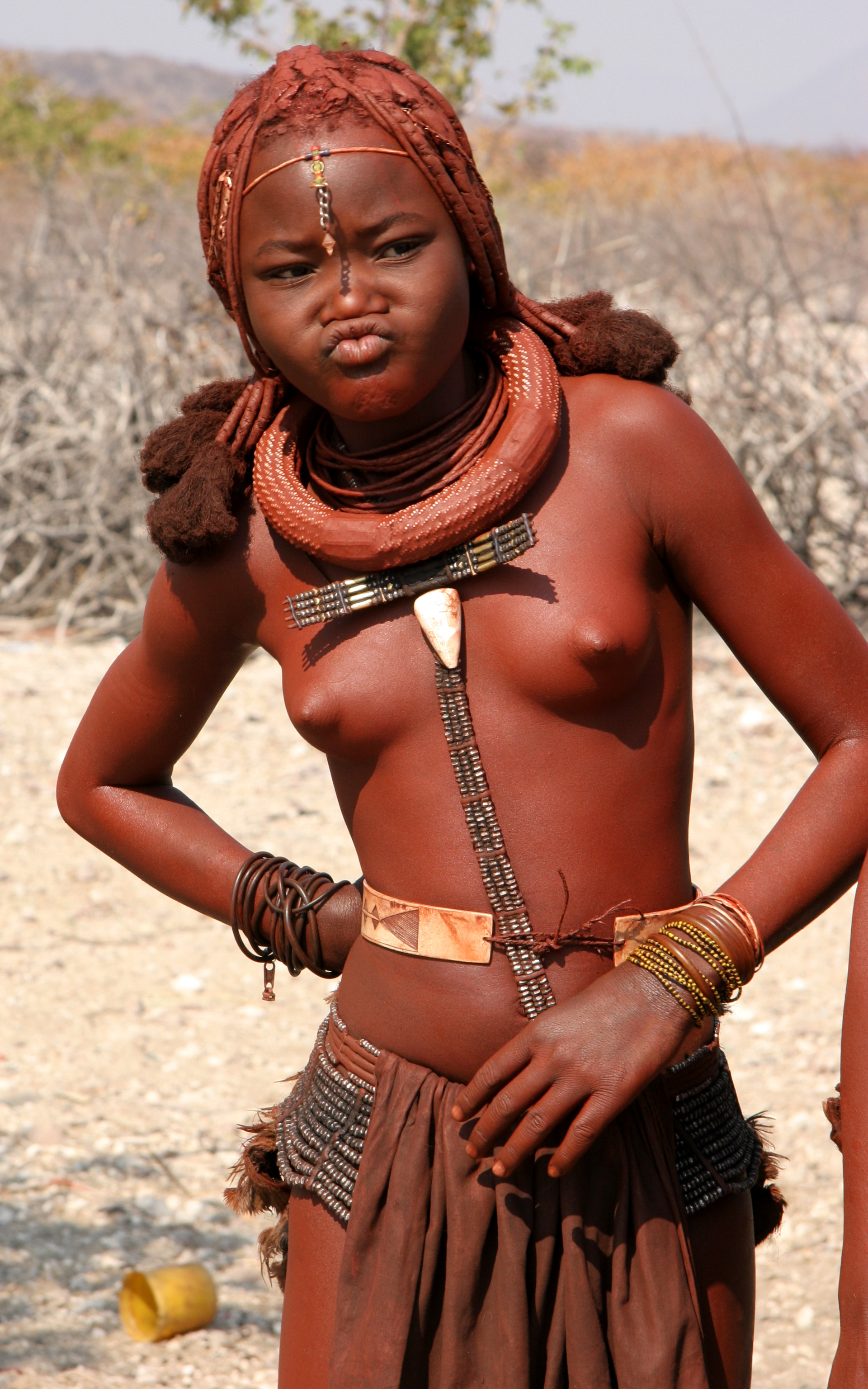 hot young african girl