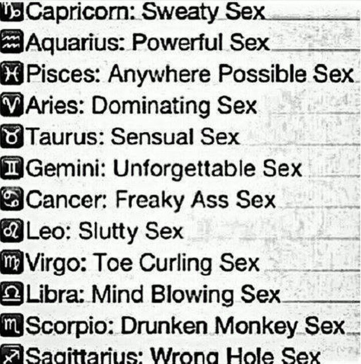 Porn Horoscope