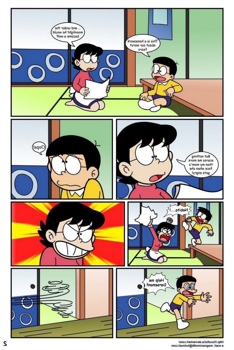 Doraemon Werewolf Xxx